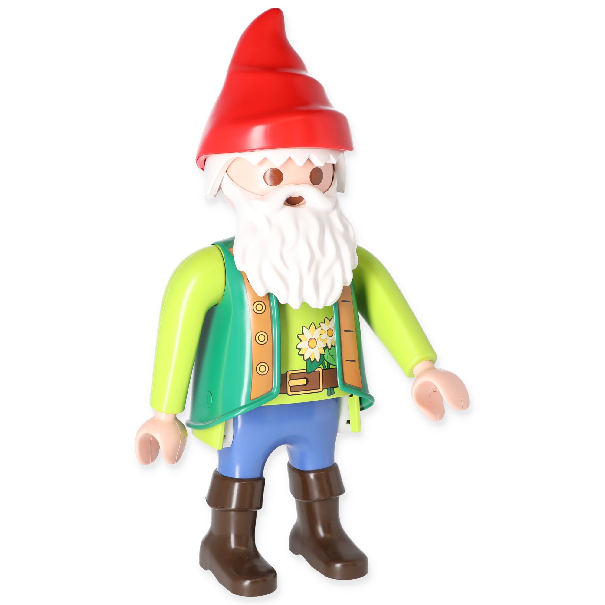 Playmobil Gartenzwerg mit roter Mütze