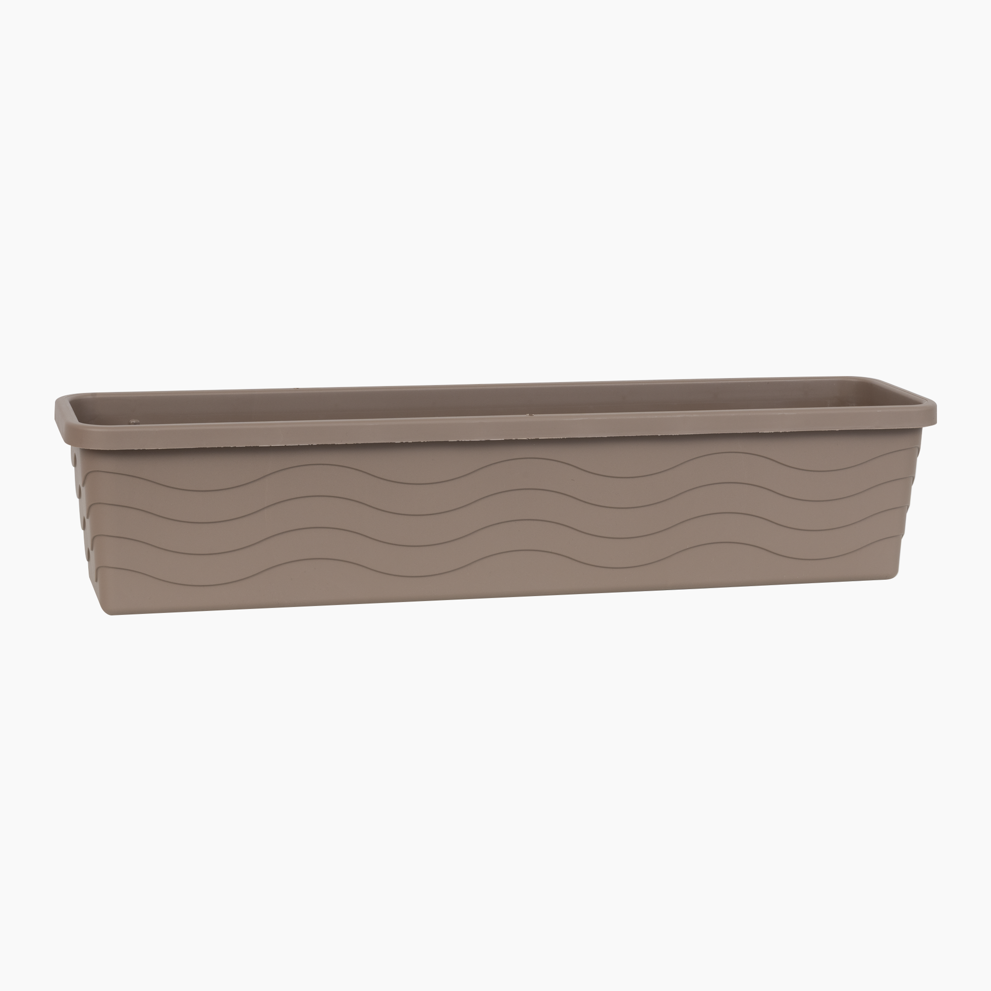 Bewässerungsblumenkasten 'Donau' taupe 75 cm