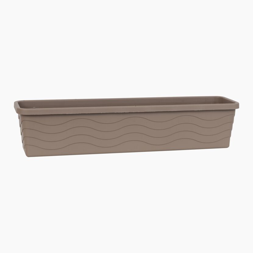 Bewässerungsblumenkasten 'Donau' taupe 75 cm