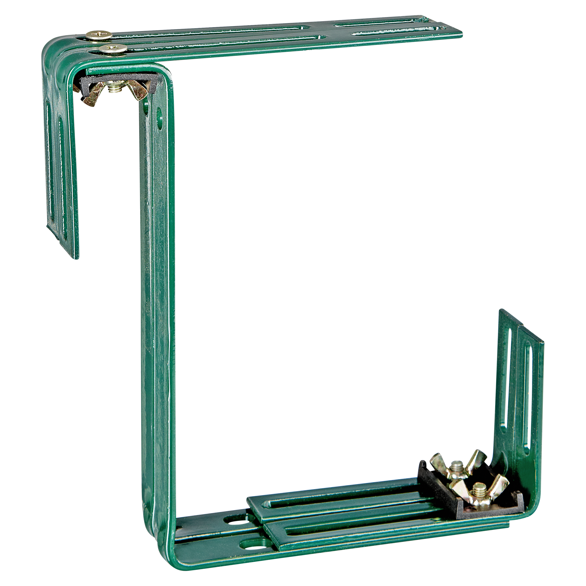 Balkonkastenhalter "Typ D" grün 19,5 x 16,5 cm + product picture