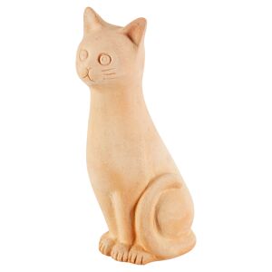 Katze Terrakotta stehend 35 cm