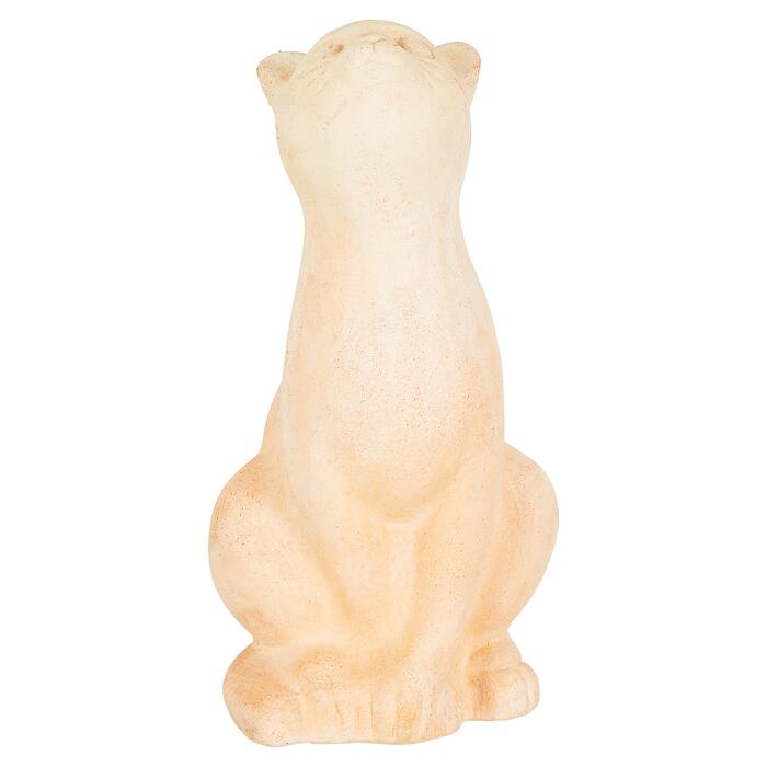 Katze Terrakotta stehend 26 cm