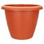 Terracottafarbener Blumentopf Lugano