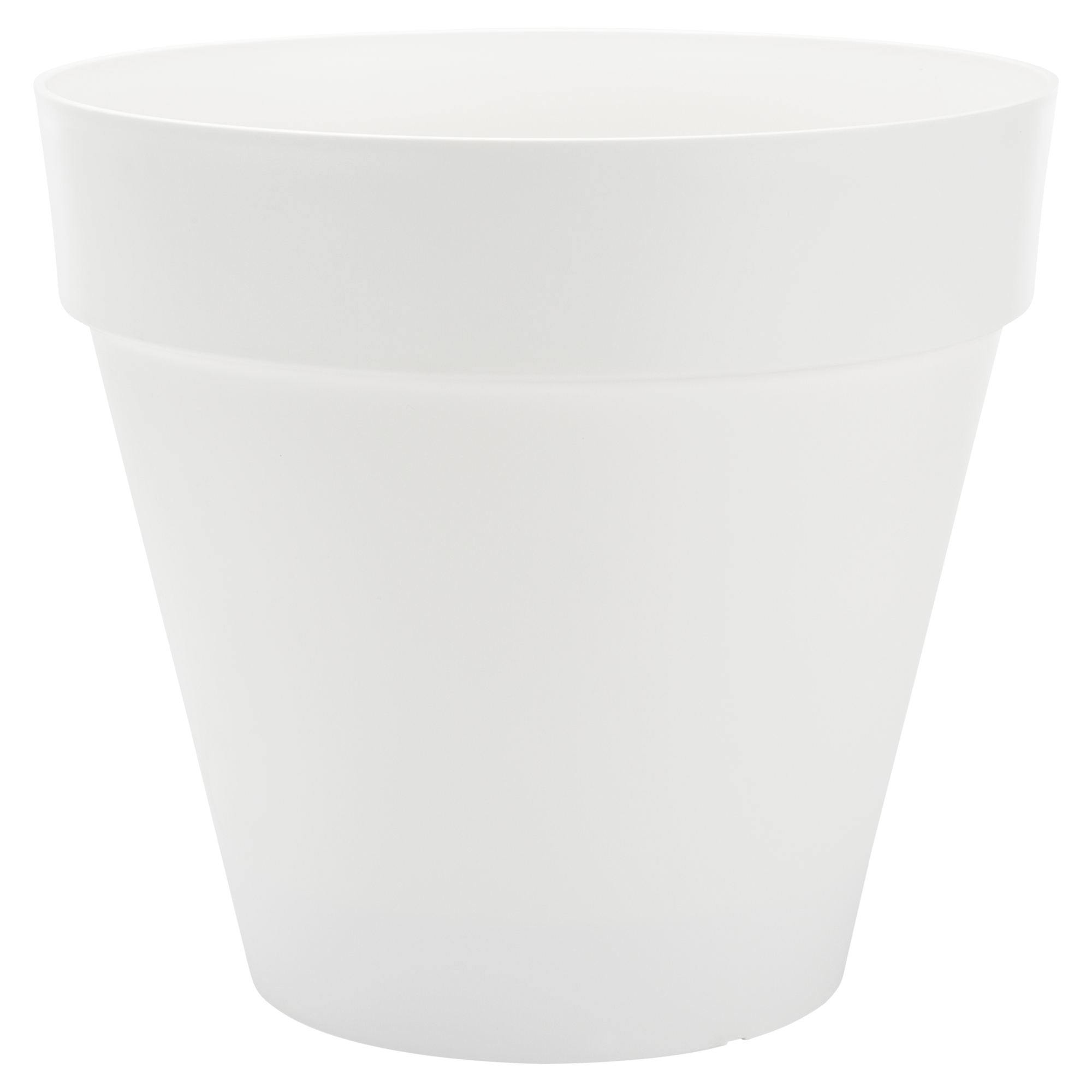 Weißer Blumentopf Loft