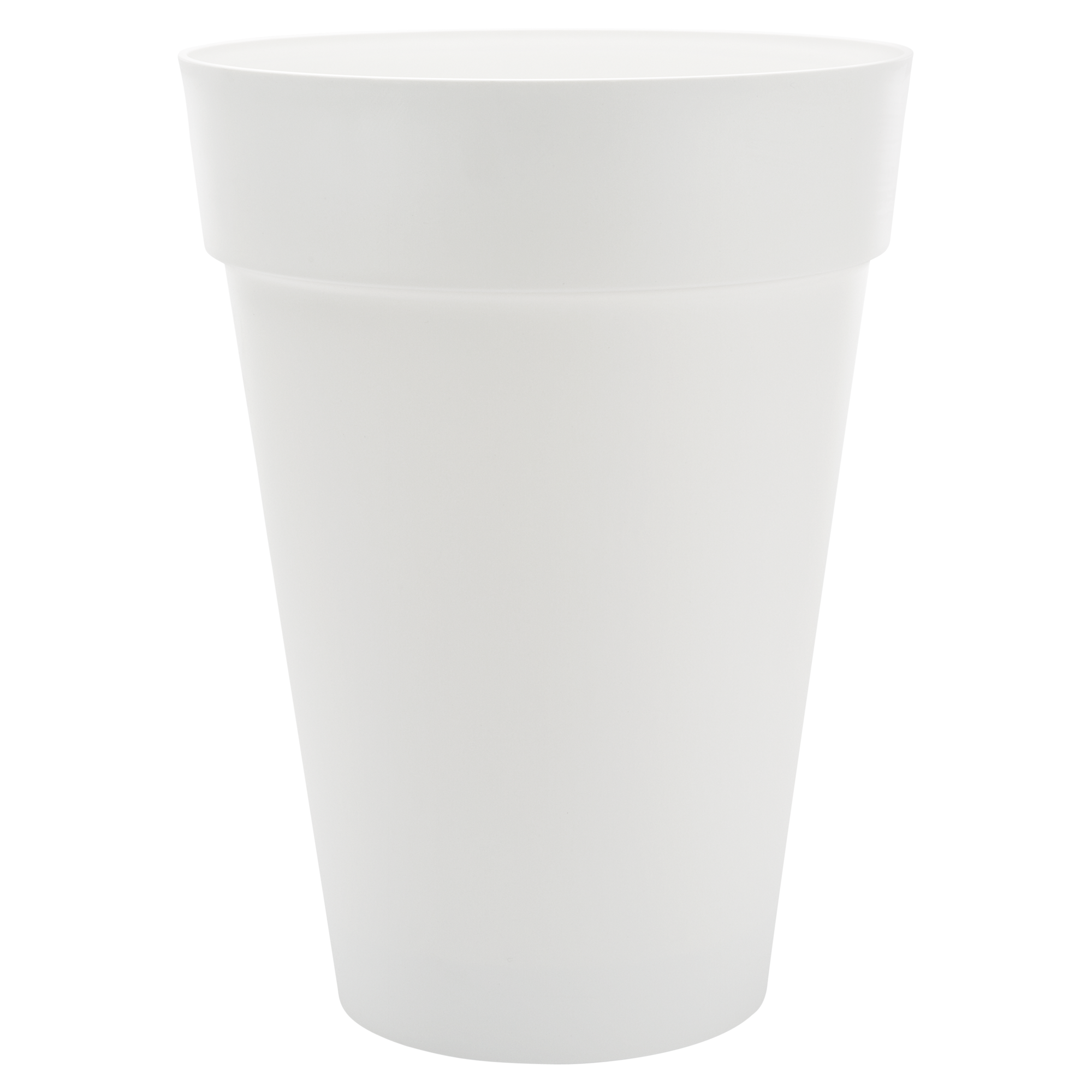 Weißer Blumentopf Loft