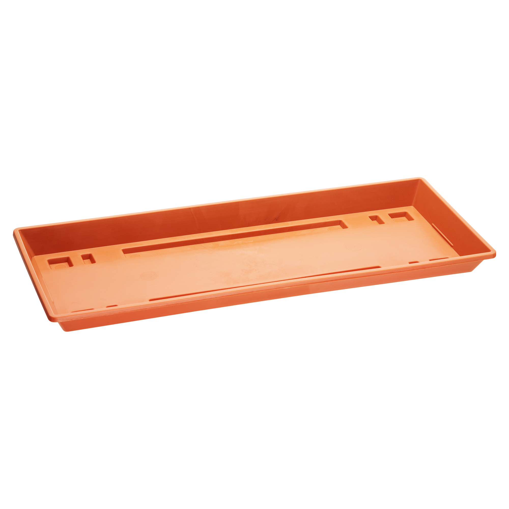 Terracottafarbener Untersetzer