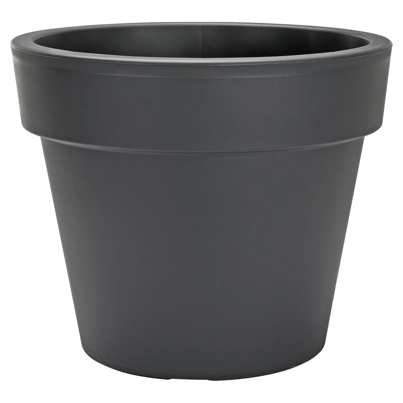 Anthrazitfarbener Pflanzkübel Planter