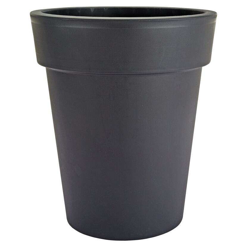 Schwarzer Pflanzkübel Planter