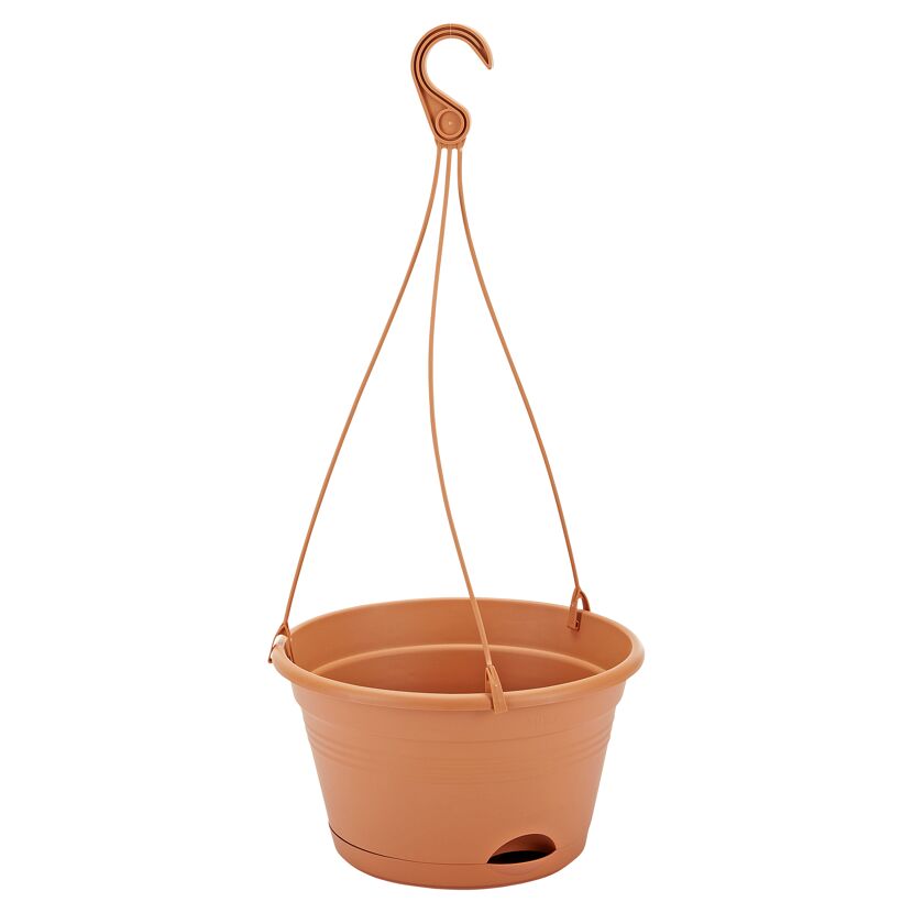 Hängeampel Green Basics 28 cm mild tonrot