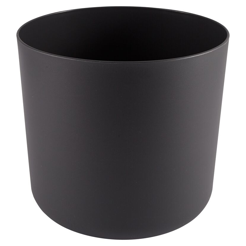 Anthrazitfarbener Übertopf B.For Soft 30 cm