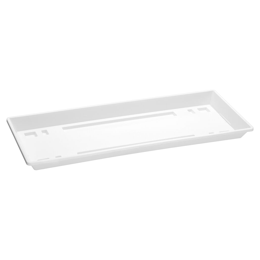 Weißer Untersetzer Standard, 40 cm
