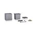 Lechuza Pflanzkasten Canto Stone 40 cm steingrau, Einzelteile