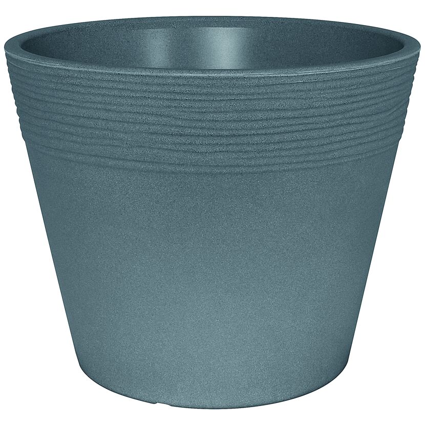 Übertopf Napoli, betonfarben, 50 cm