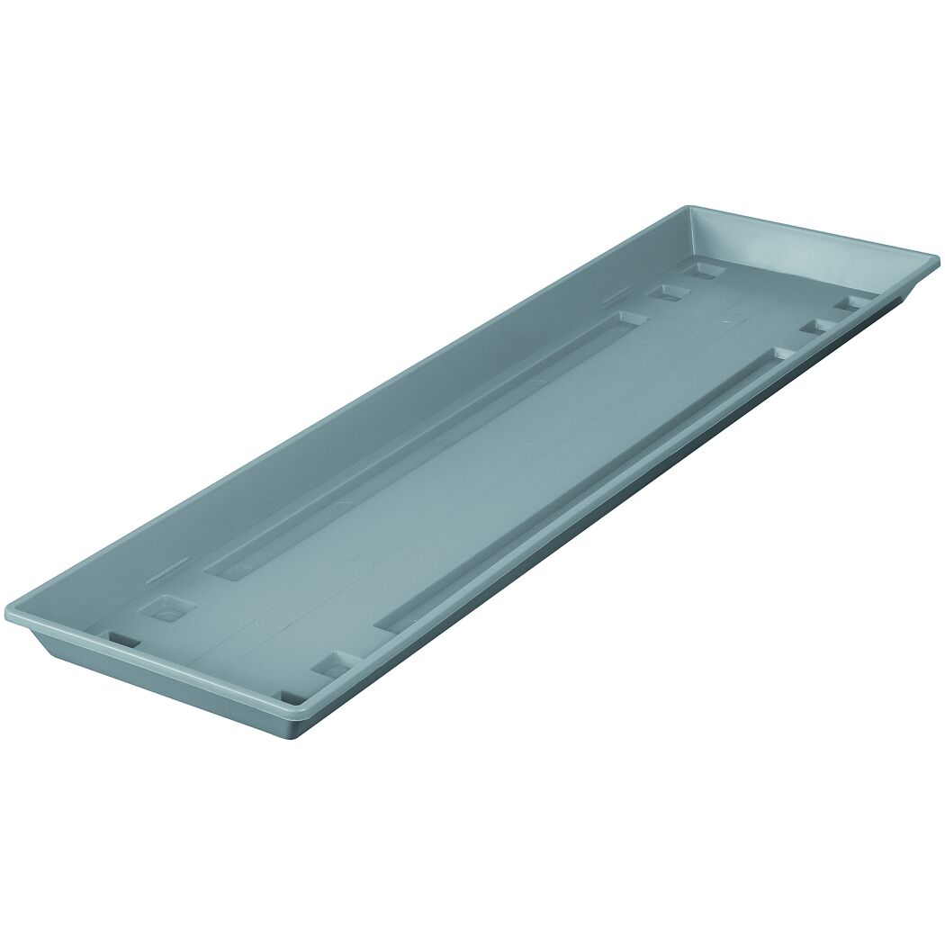 Untersetzer für Blumenkasten 'Standard' betonfarbe hell 60 cm