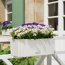Verkleinertes Bild von Blumenkasten 'BALCONERA Cottage 50' Kunststoff weiß 50 x 19 x 19 cm