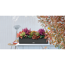 Verkleinertes Bild von Blumenkasten 'BALCONERA Cottage 80' Kunststoff granitfarben 79 x 19 x 19 cm