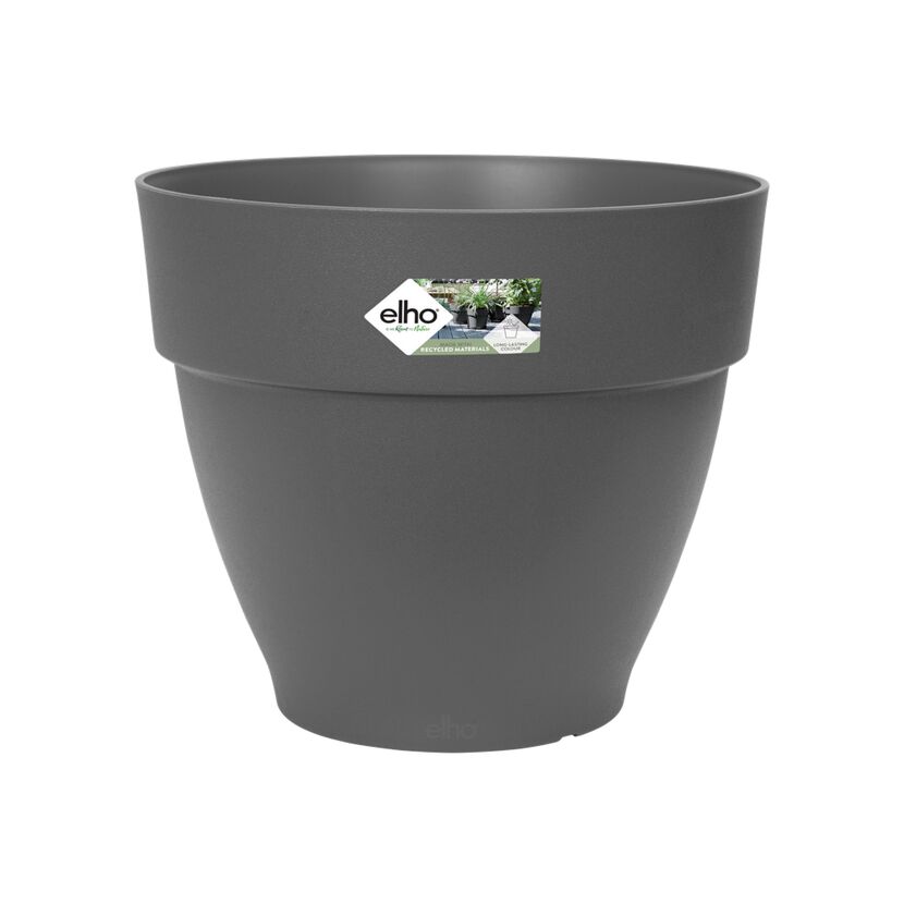 Pflanztopf 'Vibia Campana' rund Ø 30 x 25,8 cm schwarz