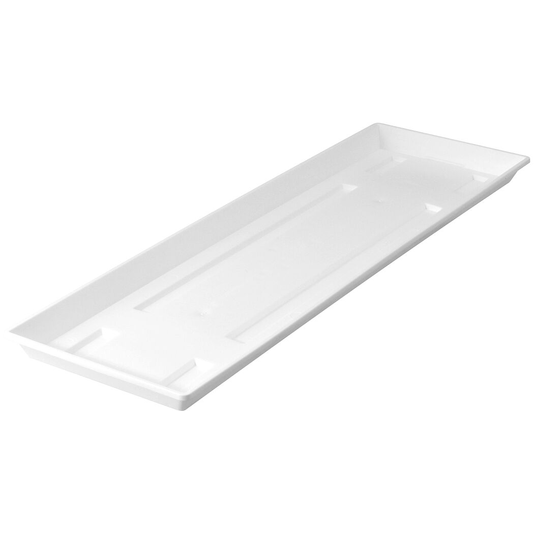 Weißer Untersetzer Aqua 60 cm