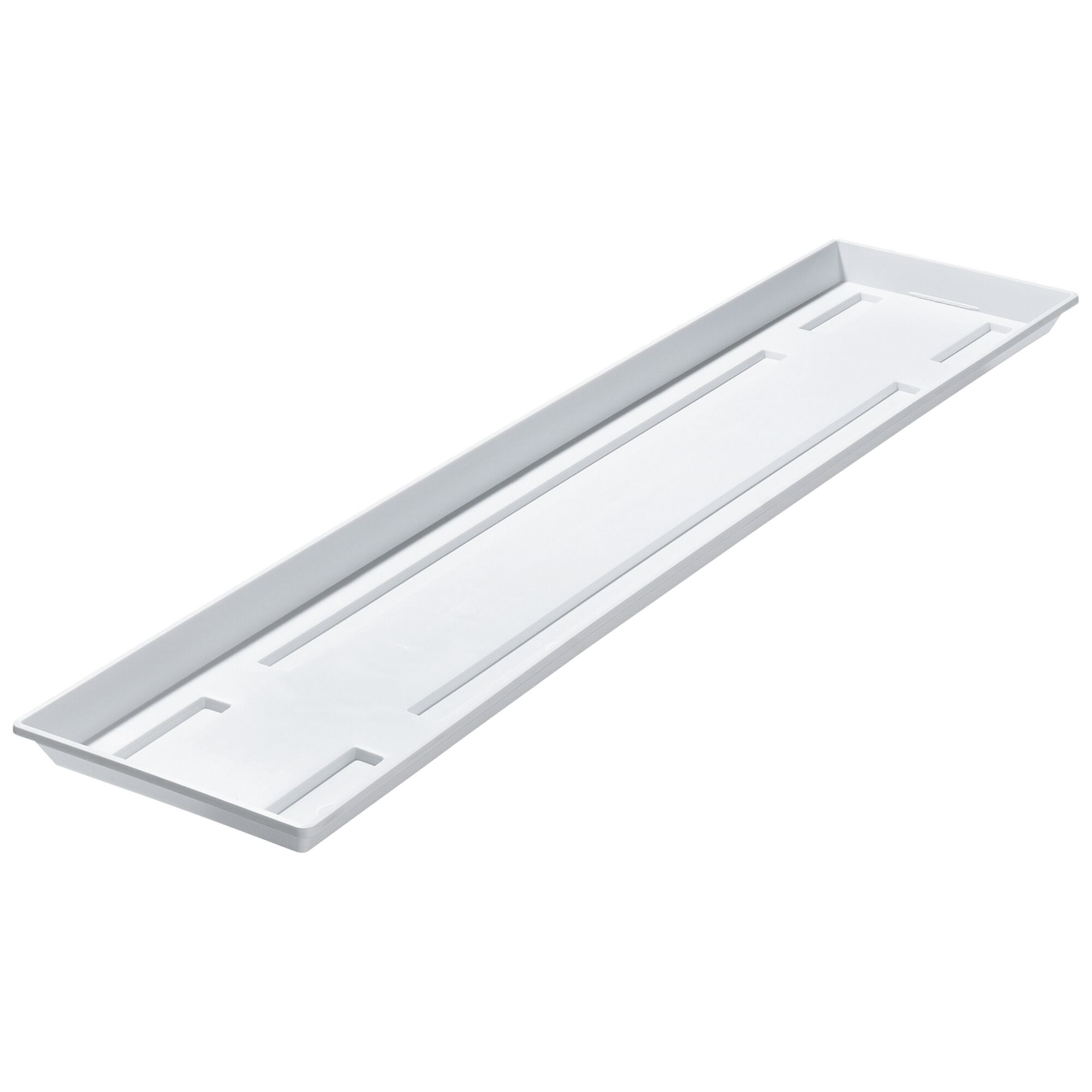 Weißer Untersetzer Aqua 80 cm