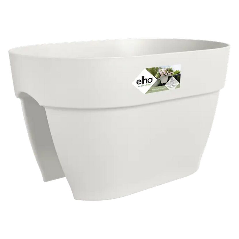 Balkonkasten 'Vibia Campana Flower Bridge' 39 x 26 x  22 cm weiß