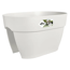 Balkonkasten 'Vibia Campana Flower Bridge' 39 x 26 x  22 cm weiß