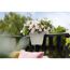 Balkonkasten 'Vibia Campana Flower Bridge' 39 x 26 x  22 cm weiß