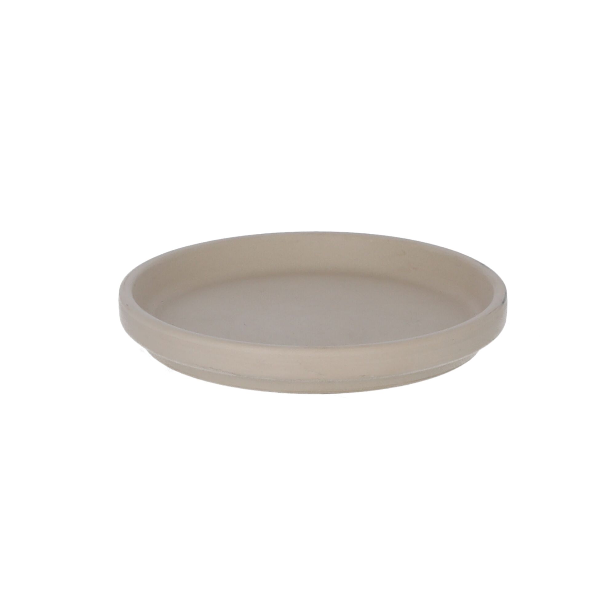 Beigefarbener Untersetzer