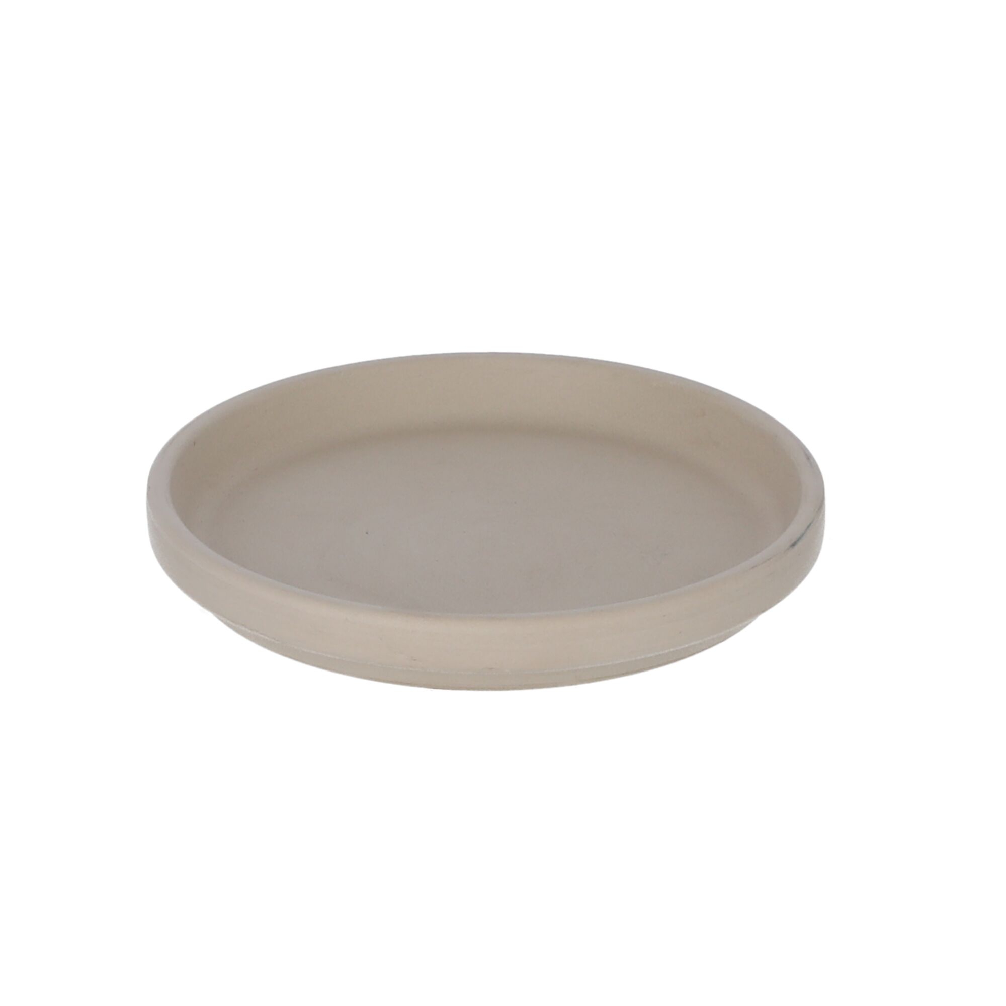 Beigefarbener Untersetzer