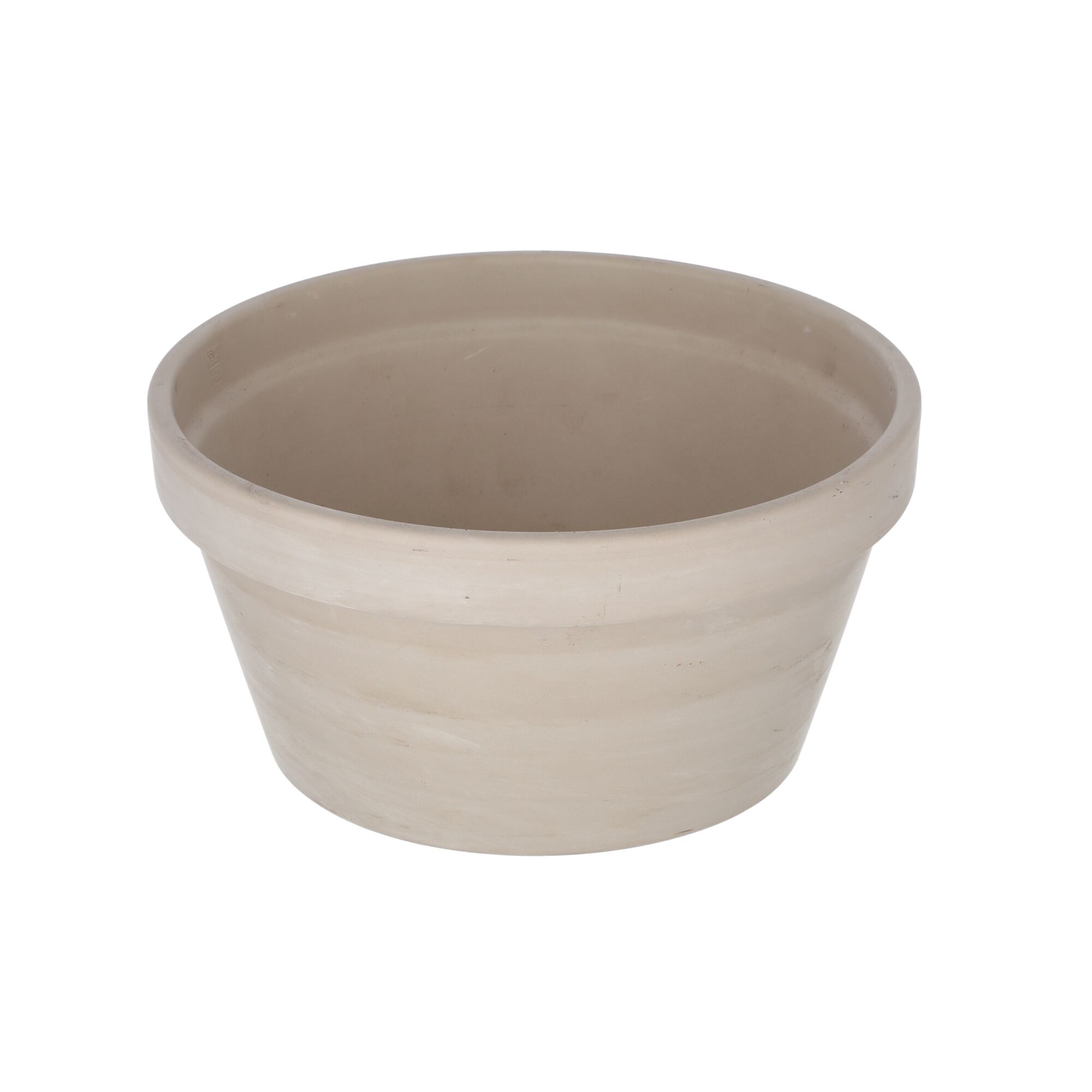 Beigefarbener Blumentopf