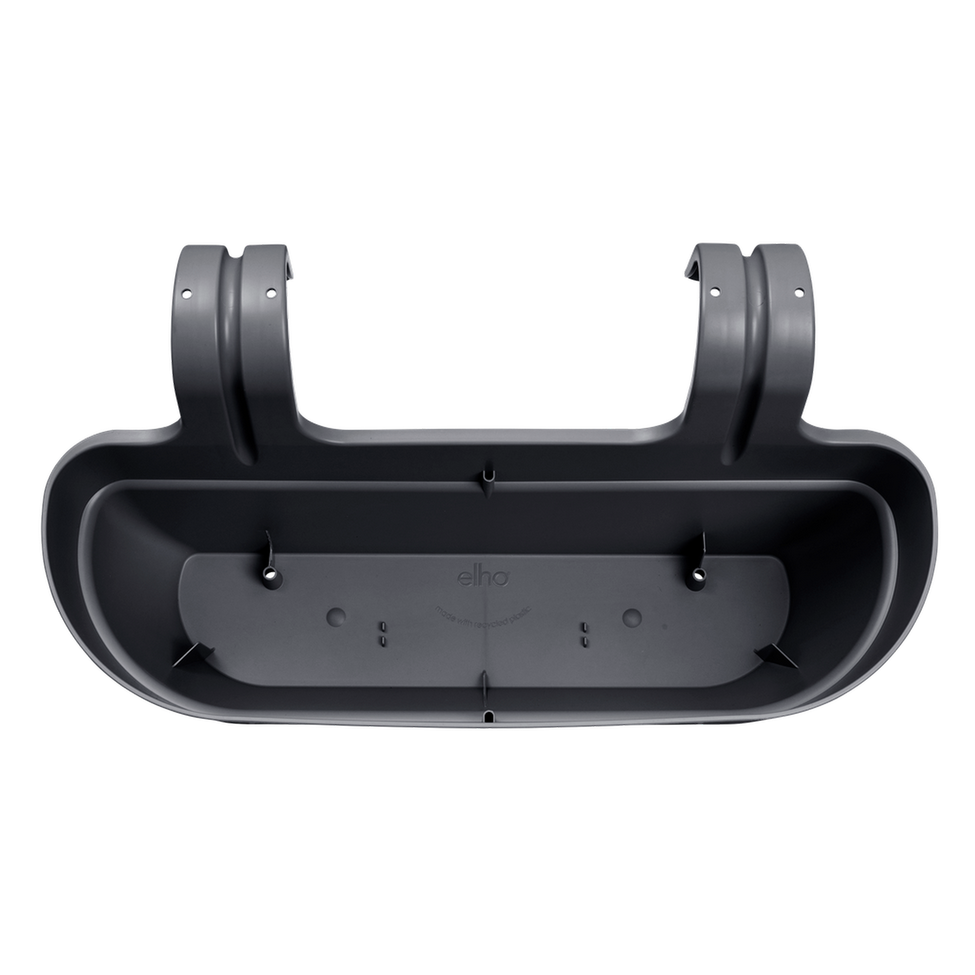 Balkonkasten 'Vibia Campana Easy Hanger L' 46 x 24 x 26,5 cm schwarz