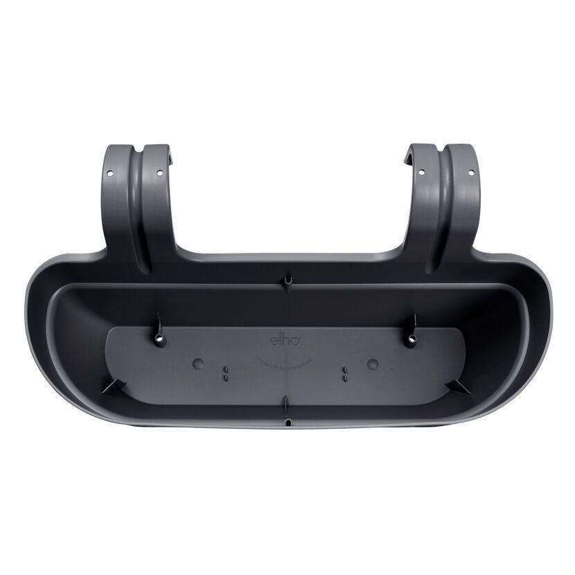 Balkonkasten 'Vibia Campana Easy Hanger L' 46 x 24 x 26,5 cm schwarz
