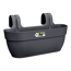 Balkonkasten 'Vibia Campana Easy Hanger L' 46 x 24 x 26,5 cm schwarz
