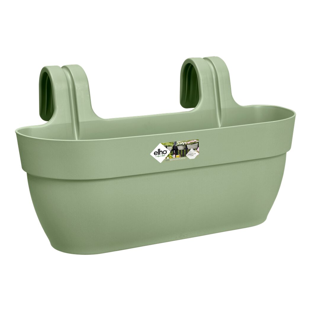 Balkonkasten 'Vibia Campana Easy Hanger L' 46 x 24 x 26,5 cm grün