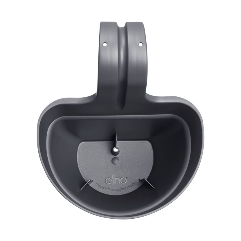 Balkonkasten 'Vibia Campana Easy Hanger S' 21 x 24 x 26,5 cm schwarz