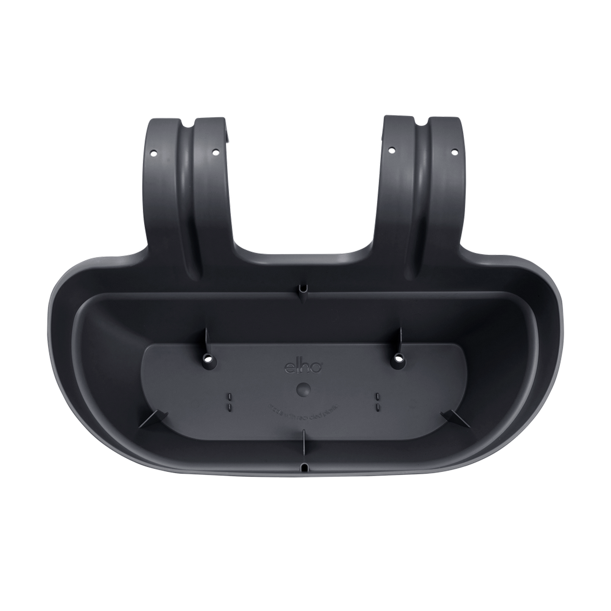 Balkonkasten 'Vibia Campana Easy Hanger M' 36 x 24 x 26,5 cm schwarz