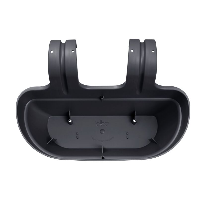 Balkonkasten 'Vibia Campana Easy Hanger M' 36 x 24 x 26,5 cm schwarz