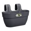 Balkonkasten 'Vibia Campana Easy Hanger M' 36 x 24 x 26,5 cm schwarz