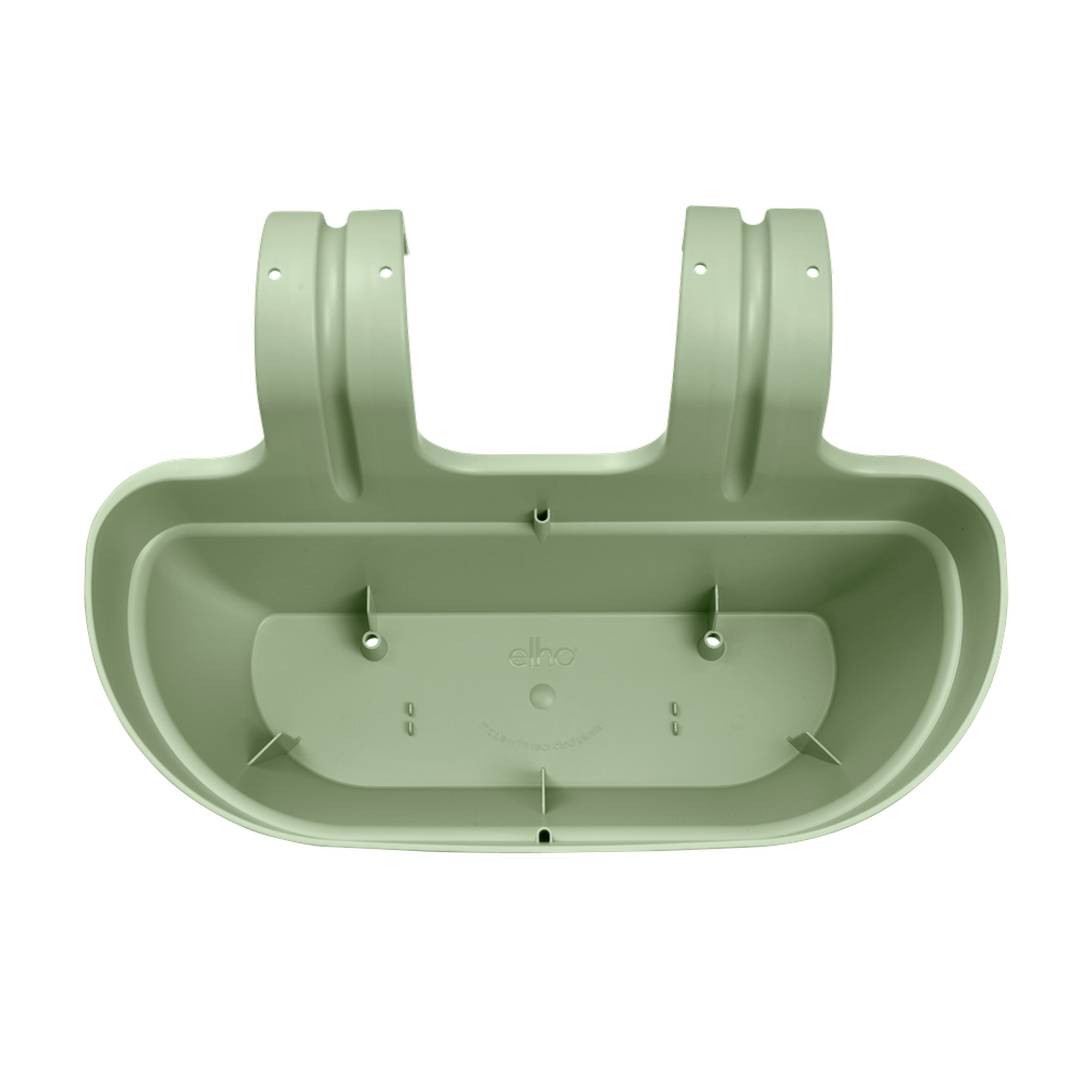 Balkonkasten 'Vibia Campana Easy Hanger M' 36 x 24 x 26,5 cm grün