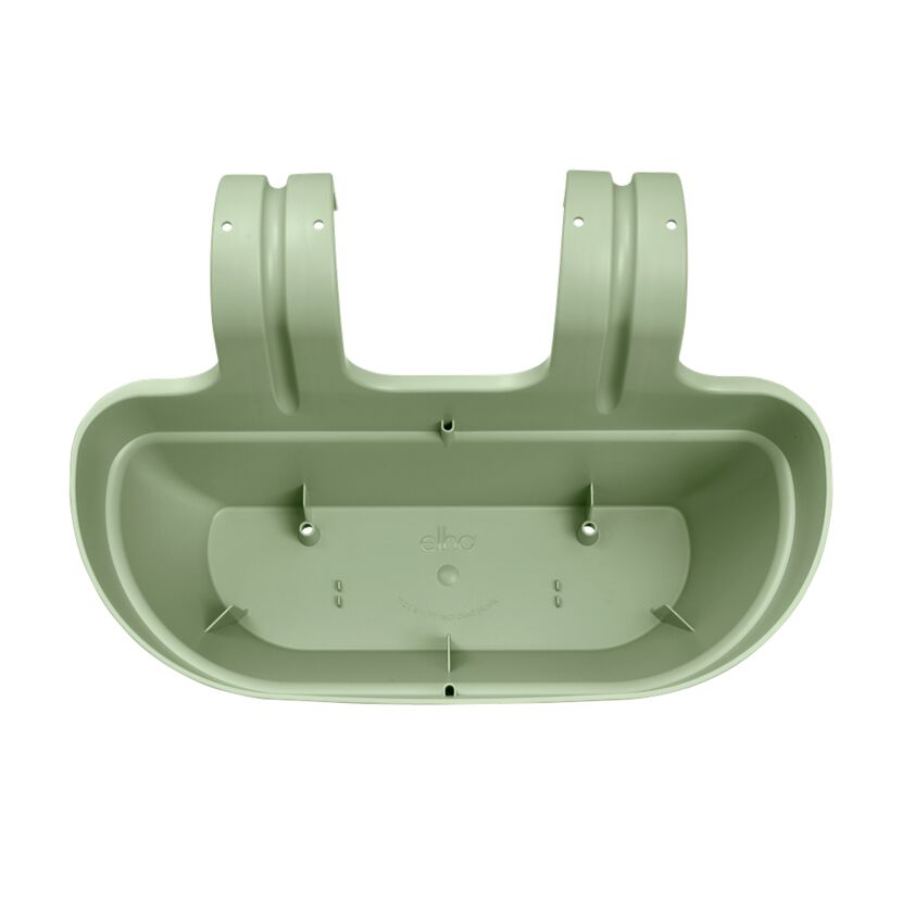 Balkonkasten 'Vibia Campana Easy Hanger M' 36 x 24 x 26,5 cm grün