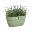 Balkonkasten 'Vibia Campana Easy Hanger M' 36 x 24 x 26,5 cm grün
