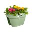 Balkonkasten 'Vibia Campana Flower Bridge' 39 x 26 x  22 cm grün