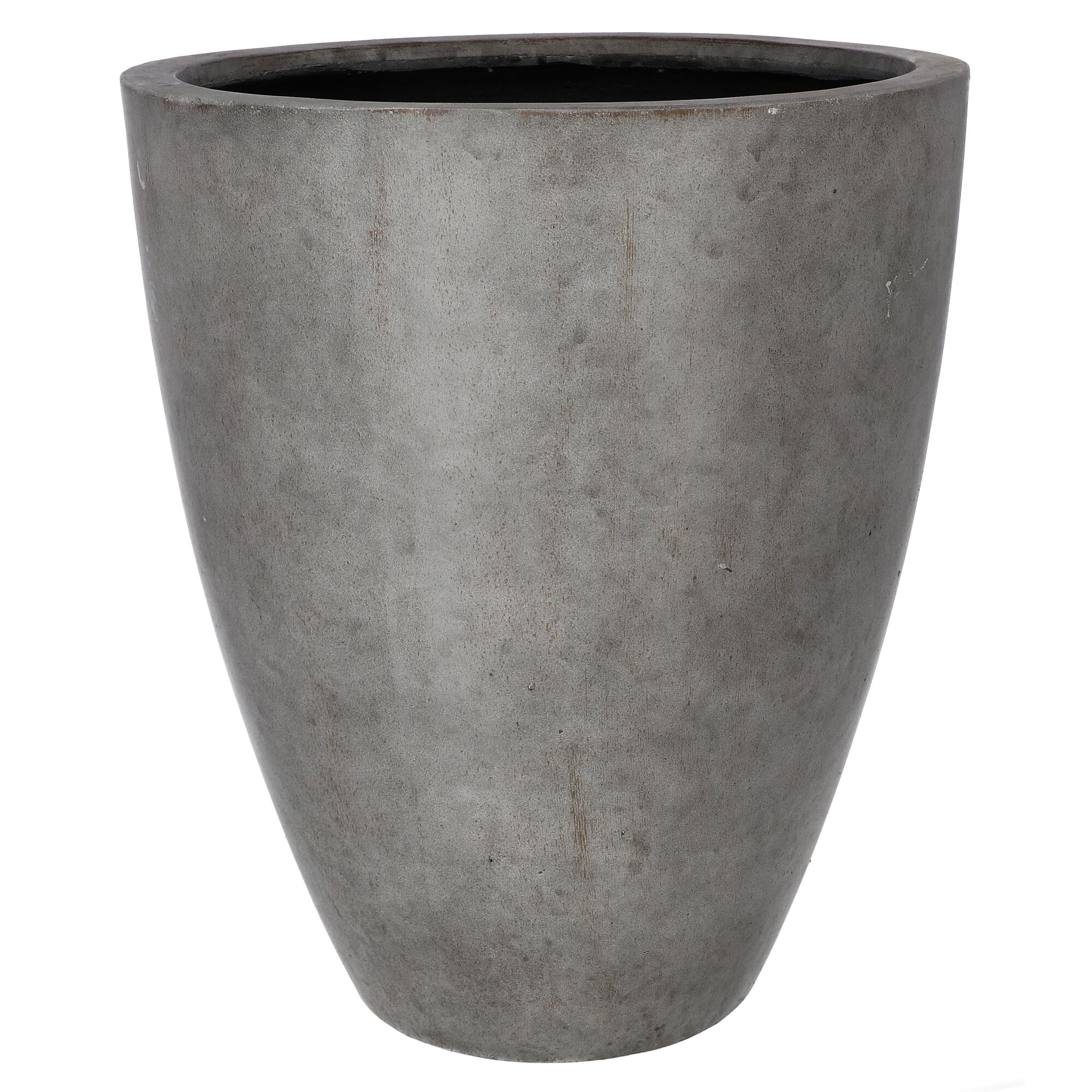Grauer Blumentopf