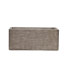 Pflanzkasten 'Mayon' Polyfibre Steinoptik braun eckig 50 x 21 x 21 cm