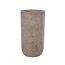 Hohe, runde Pflanzvase aus Beton
