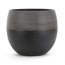 Pflanzgefäß 'Gent' schwarz Ø 38 x 34 cm