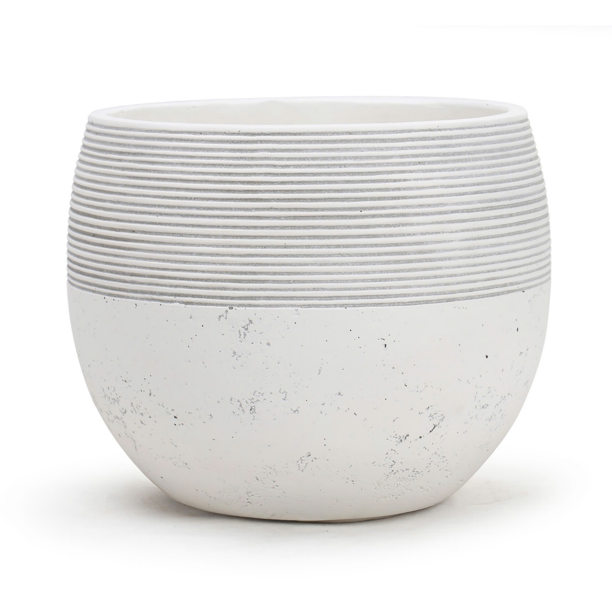 Pflanzgefäß 'Gent' creme Ø 38 x 34 cm