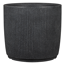 Pflanzgefäß 'Linetto' Stony Black Ø 46,6 x 42,6 cm