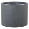 Pflanzgefäß 'Riva' Schwarz Granit Ø 48 x 40,3 cm