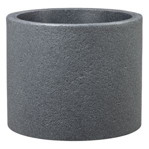 Pflanzgefäß 'Riva' Schwarz Granit Ø 48 x 40,3 cm