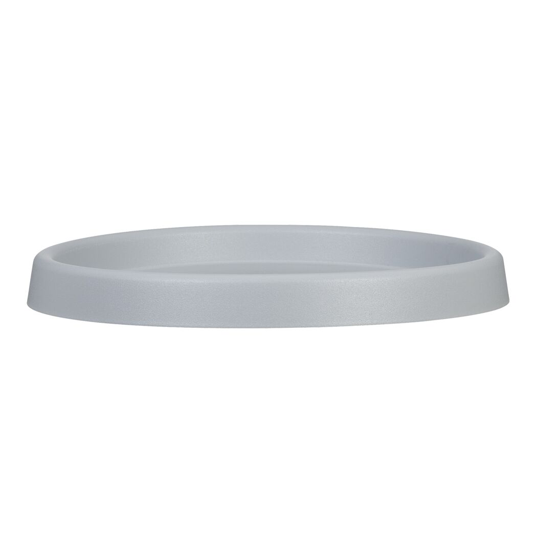 Untersetzter 'Marcella' Stony Grey Ø 33 x 4,3 cm